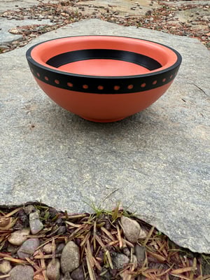 Image of Medium Halloween Bowl w/ Skull #2