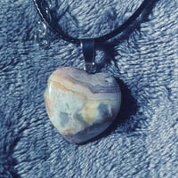 Image 2 of Crazy Lace Agate Καρδιά CLAK-09