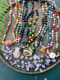 Image 4 of ✿ MOONSTONE + BRONZITE Choker ✿