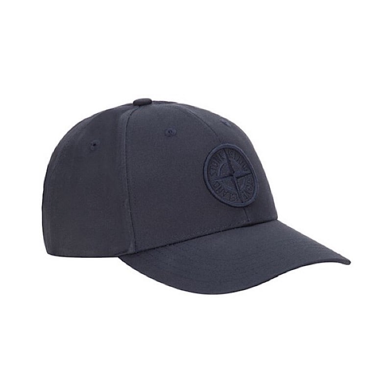 Image of STONE ISLAND 99661  6-PANEL CAP BLUE