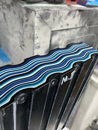 Image 4 of Blue Mexican Blanket Ripplecut G-carta