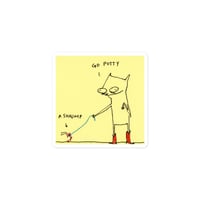 Image 2 of Bubble-free stickers go potty