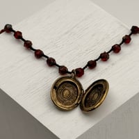 Image 2 of Brass Locket Necklace