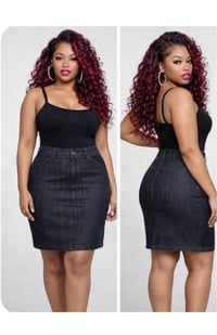 Image 1 of New Sz 16 Old Navy Denim Skirt #225*15