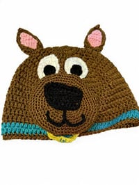 Image 2 of Crochet Sooby Doo Hat