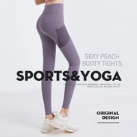 Image 3 of Pocket Seamless Yoga Leggings 