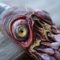 Image 10 of Monstrous Glow Bic Lighter Sleeve OOAK