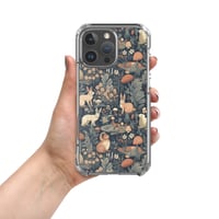 Image 1 of Woodland Creatures Boho Cottagecore Nature Inspired Cute Clear Case for iPhone®