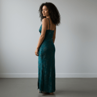 Image 8 of Victoria Secret Gold Label Maxi Slip Dress