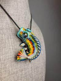 Image 12 of Dark Rainbow Koi Pendant