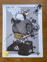 Image 1 of Death Star A3 sample print Cheo Signed And Stamped