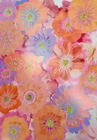 Image 1 of Fields of Light - Lavender A3 print 