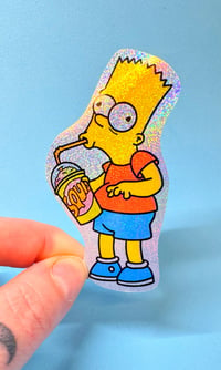 Image 2 of Bart Squishee Sticker