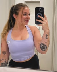 Image 6 of UPerform Elevate Cross Back Bra- Violet 