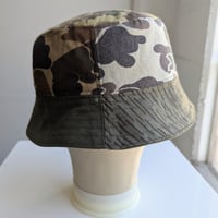 Image 3 of Reworked NY Reversible Bucket Hat-2 Camouflage XL 24-25"