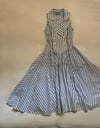 vintage cotton stripe sundress