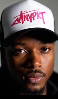 Image 5 of SCRIPTURE TRUCKER//BLACK N WHITE// FUCHSIA