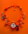 Orange Objects Toy Necklace
