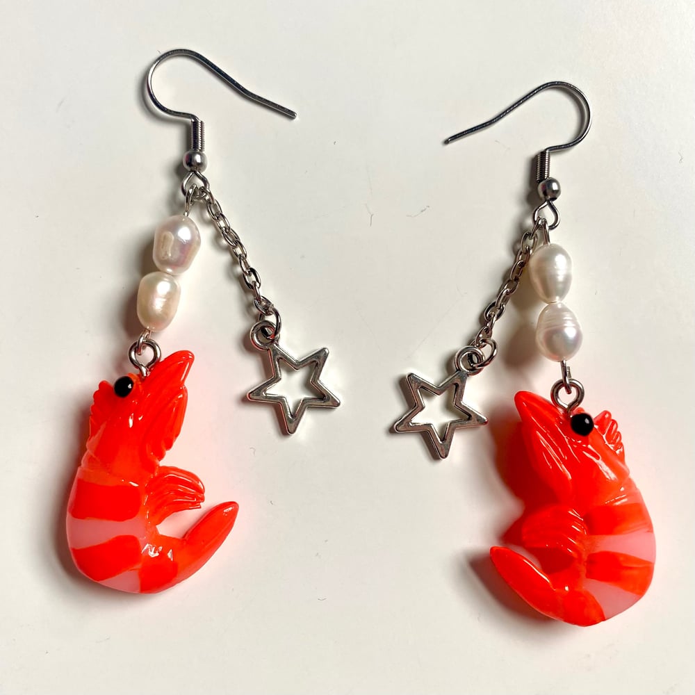 Image of Scrumptious Shrimp Earrings