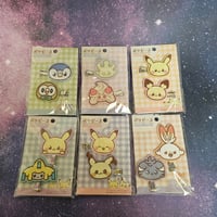 Pokemon Center Japan Pokepeace Hair Clips