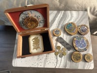 Image 12 of THRASHER INDY WOOD COINS CIGAR BOX 