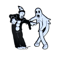 Koko the Clown & Ghost Enamel Pin
