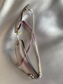 Image 2 of Chanel Dusky Pink Diamanté Sunglasses 