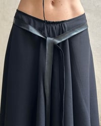 Image 2 of PRADA BLACK BOW SKIRT