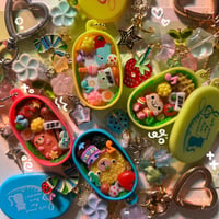 Image 1 of mascot bento keychains (´ε｀ )♡🍱🥢🐾