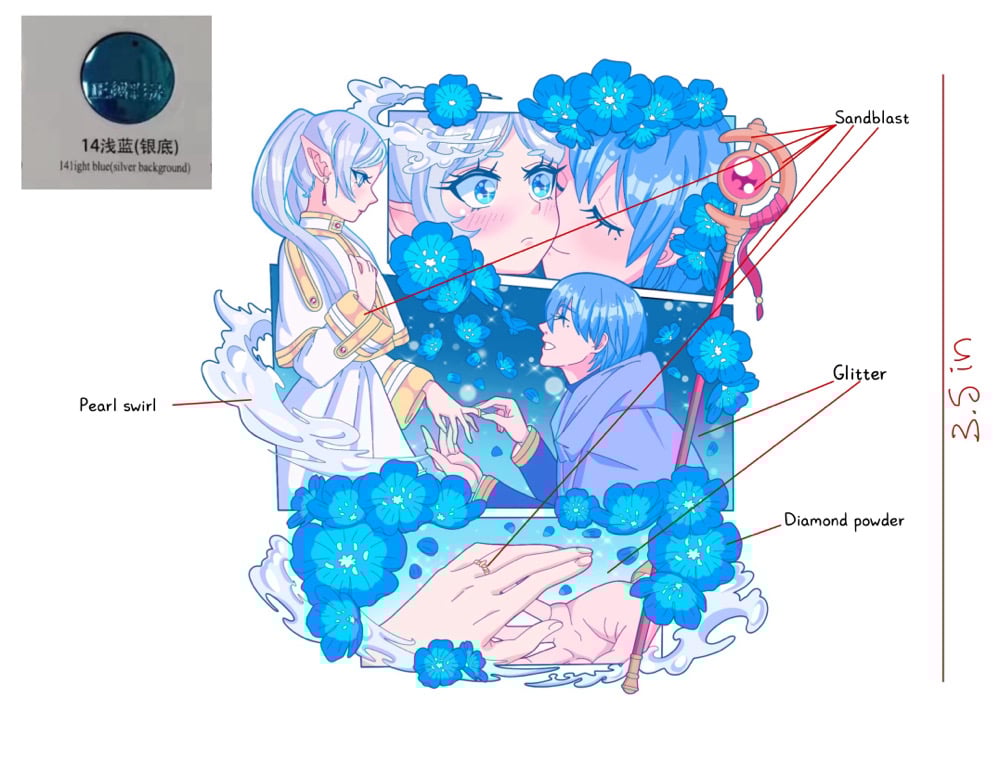 Image of Frieren & Himmel CG ONLY