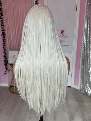 Image of icy bangs luxury pre cut lace (ready to ship) 