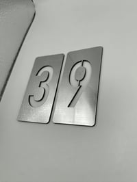 Image 1 of "Compact" Door number (5-pack)