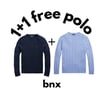 1+1 free polo knitwear