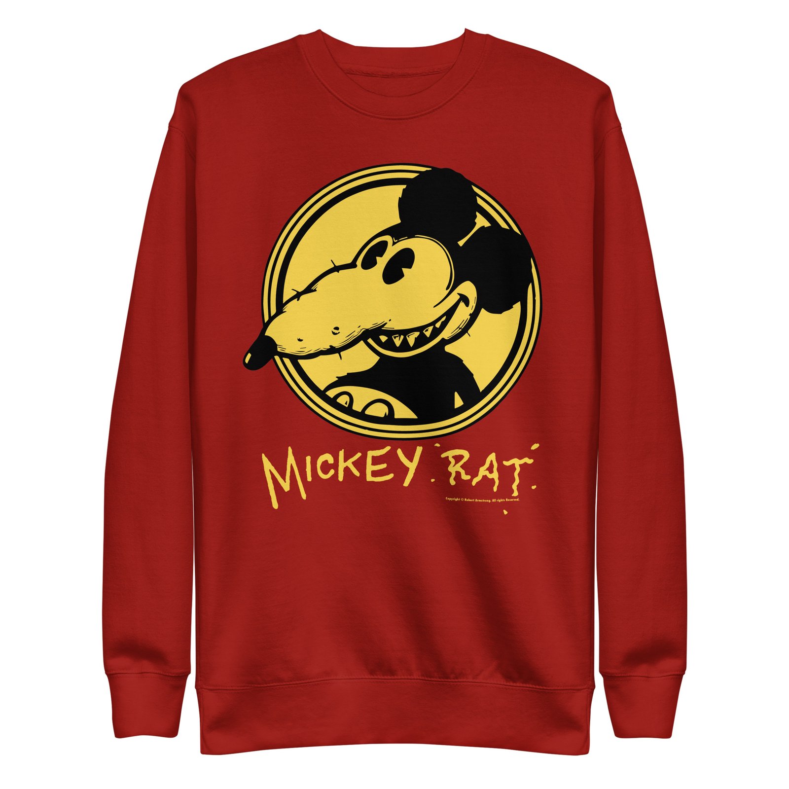 Mickey Rat Sweatshirt | Dummy Zine - Comics History and Authorized