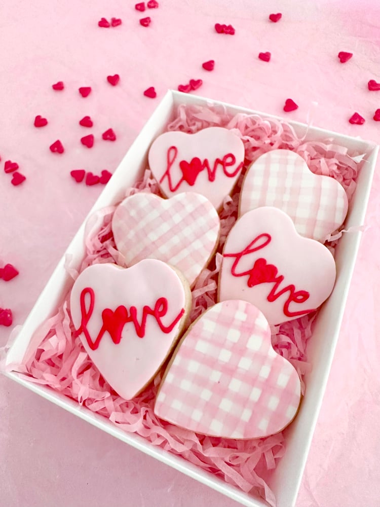 Image of Cookies - Gingham love