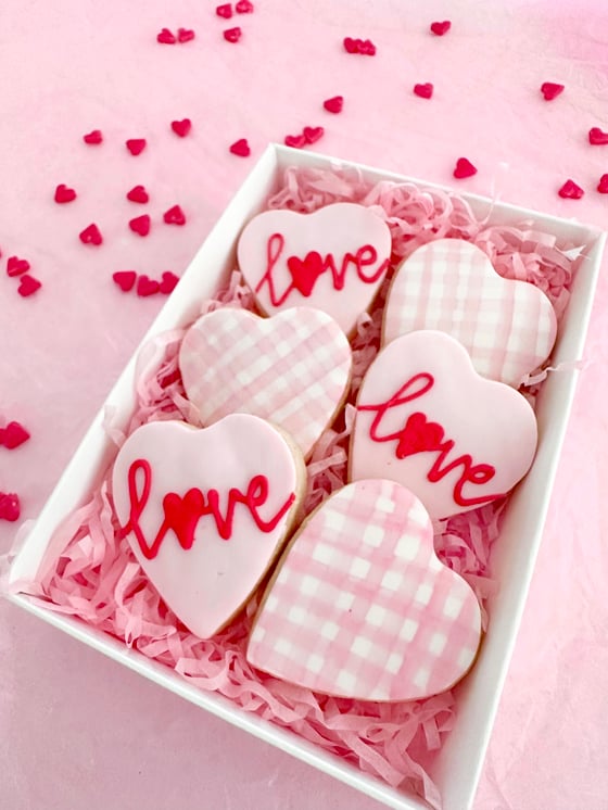 Image of Cookies - Gingham love