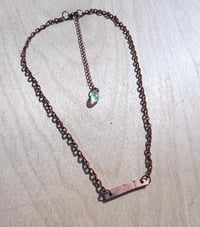 Image 1 of FDT Stamped Necklace 