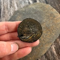 Image 2 of Sleepy Fox Brooch