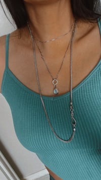 Image 4 of Moonstone pebble necklace 