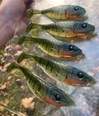 Image 1 of 5” G5 Hand Poured Swimbaits - G5 - 1019