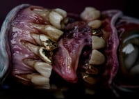 Image 15 of Parasite cyclops - Glow in the Dark Bic Lighter Sleeve OOAK