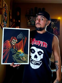 Image 3 of Crimson Ghost Print