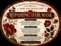 Image 4 of “RUBY RED COLLECTION” SHAMPOO & REPAIRING HAIR MASK 
