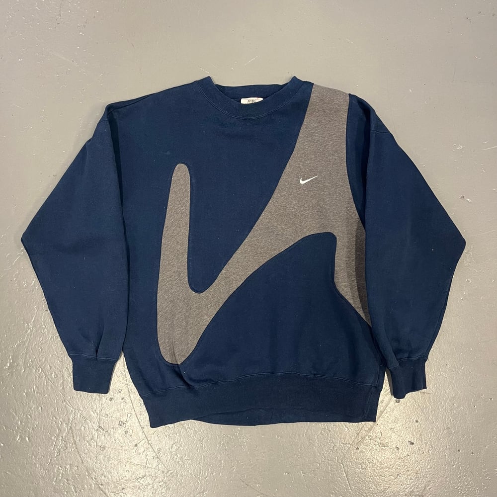Image of Vintage Nike rework sweatshirt size large 02