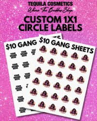 GANG LABEL SHEETS