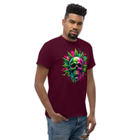 Image 9 of Weed skull 2 Unisex classic tee