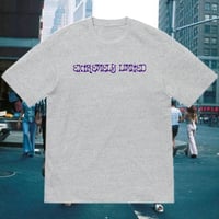 Image 1 of groovy font t-shirt