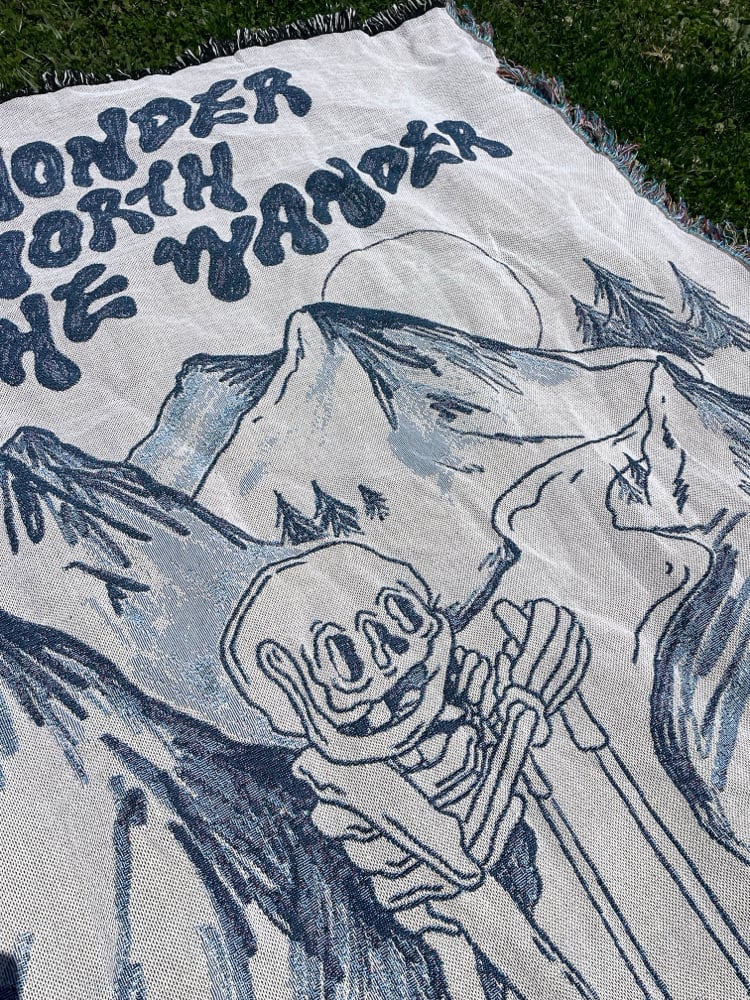 Wonder/Wander Woven Blanket | EMMA ATTERBURY