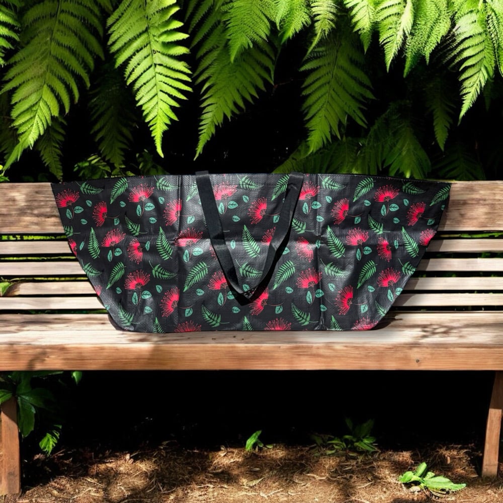 Image of FROM THE LAVA Ohia Fern Bombucha Bag • Buddah Mochi Collab