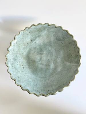 Image of Pedestal bowl - sage 